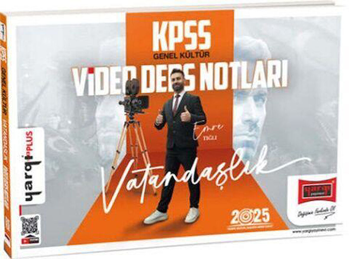 Yargı Yayınları 2025 KPSS Genel Kültür Vatandaşlık Video Ders Notları