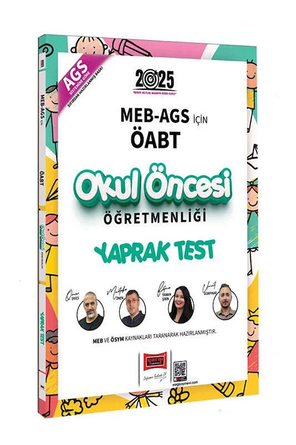 Yargı 2025 MEB AGS İçin ÖABT Okul Öncesi Öğretmenliği Yaprak Test