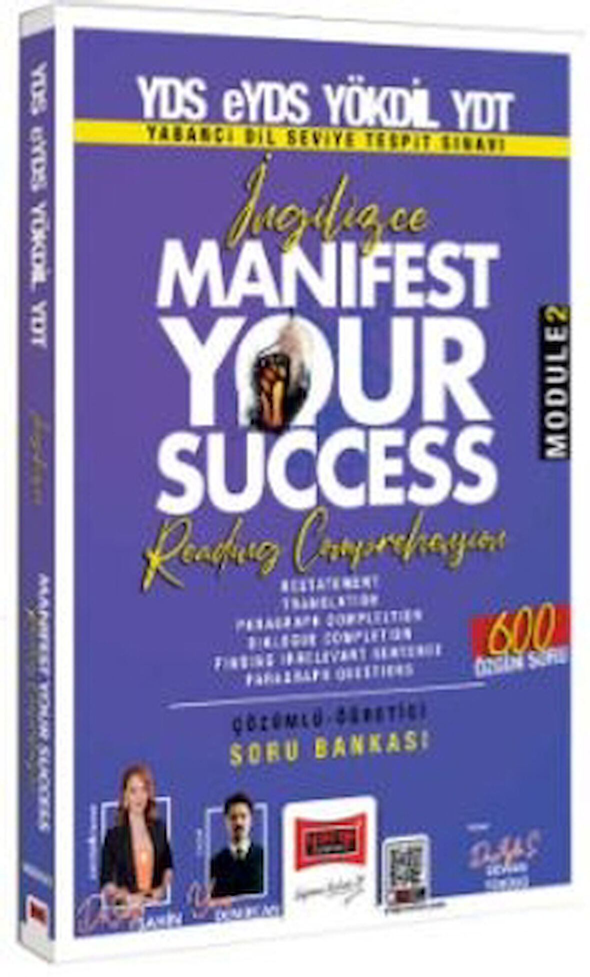 2025 YDS eYDS YÖKDİL YDT İngilizce Manifest Your Success Reading Comprehension Soru Bankası