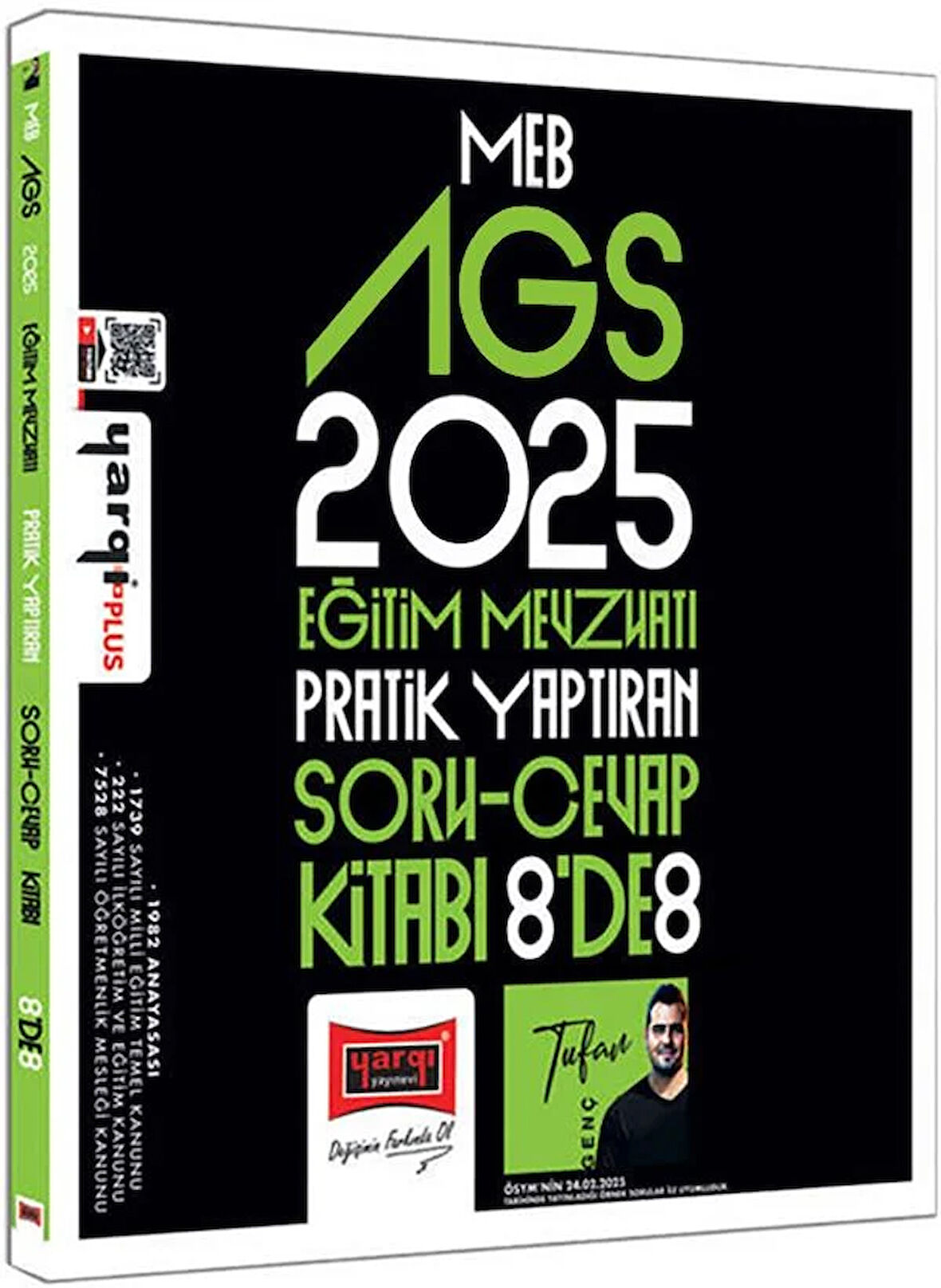 Yargı 2025 MEB AGS Eğitim Mevzuatı Pratik Yaptıran Soru Cevap Kitabı