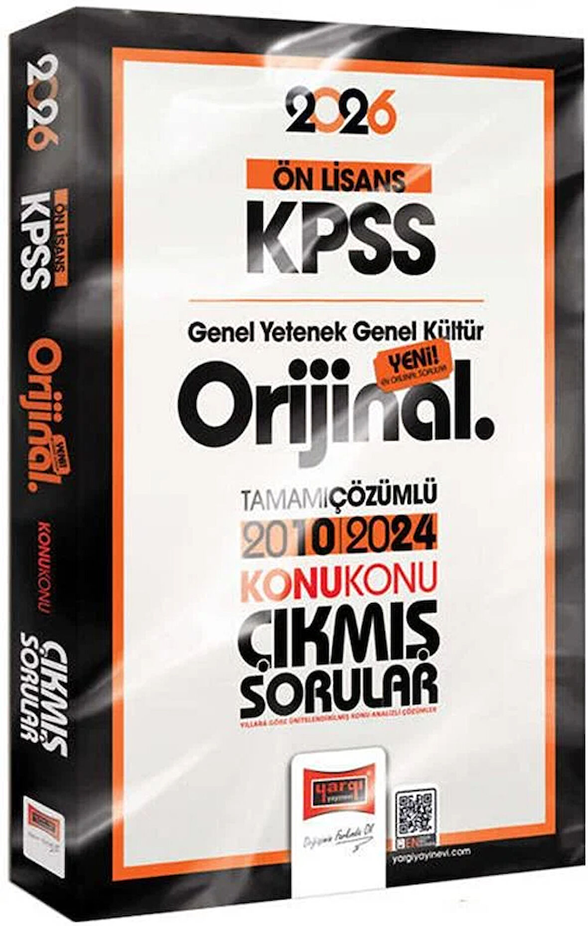 Yargı 2026 KPSS Lise Ön Lisans GY-GK Orijinal 2010-2024 Konu Konu Çıkmış Sorular