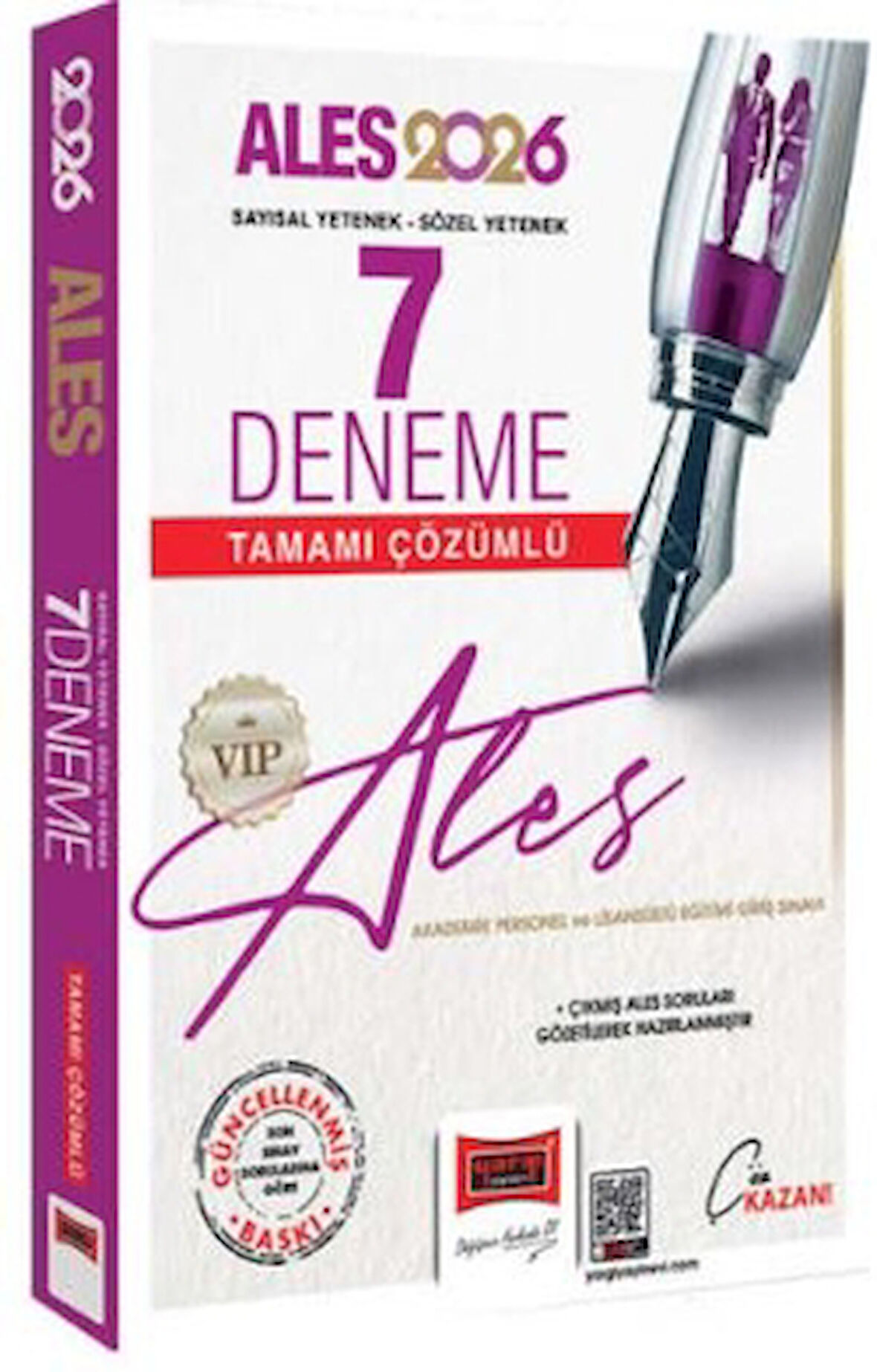 2026 ALES VIP Sayısal-Sözel Yetenek Tamamı Çözümlü 7 Deneme
