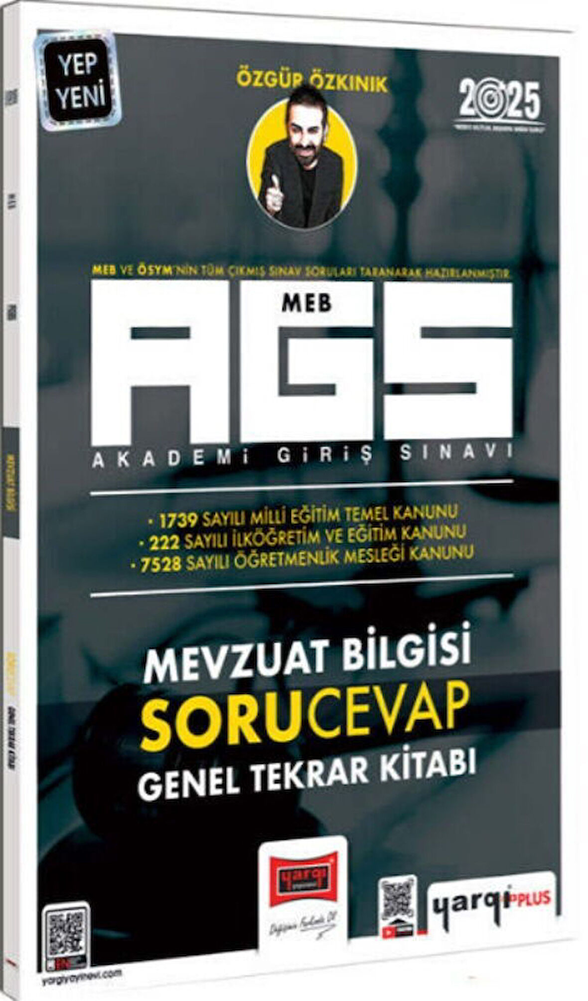 Yargı Yayınları 2025 MEB AGS Mevzuat Bilgisi Soru Cevap Genel Tekrar Kitabı