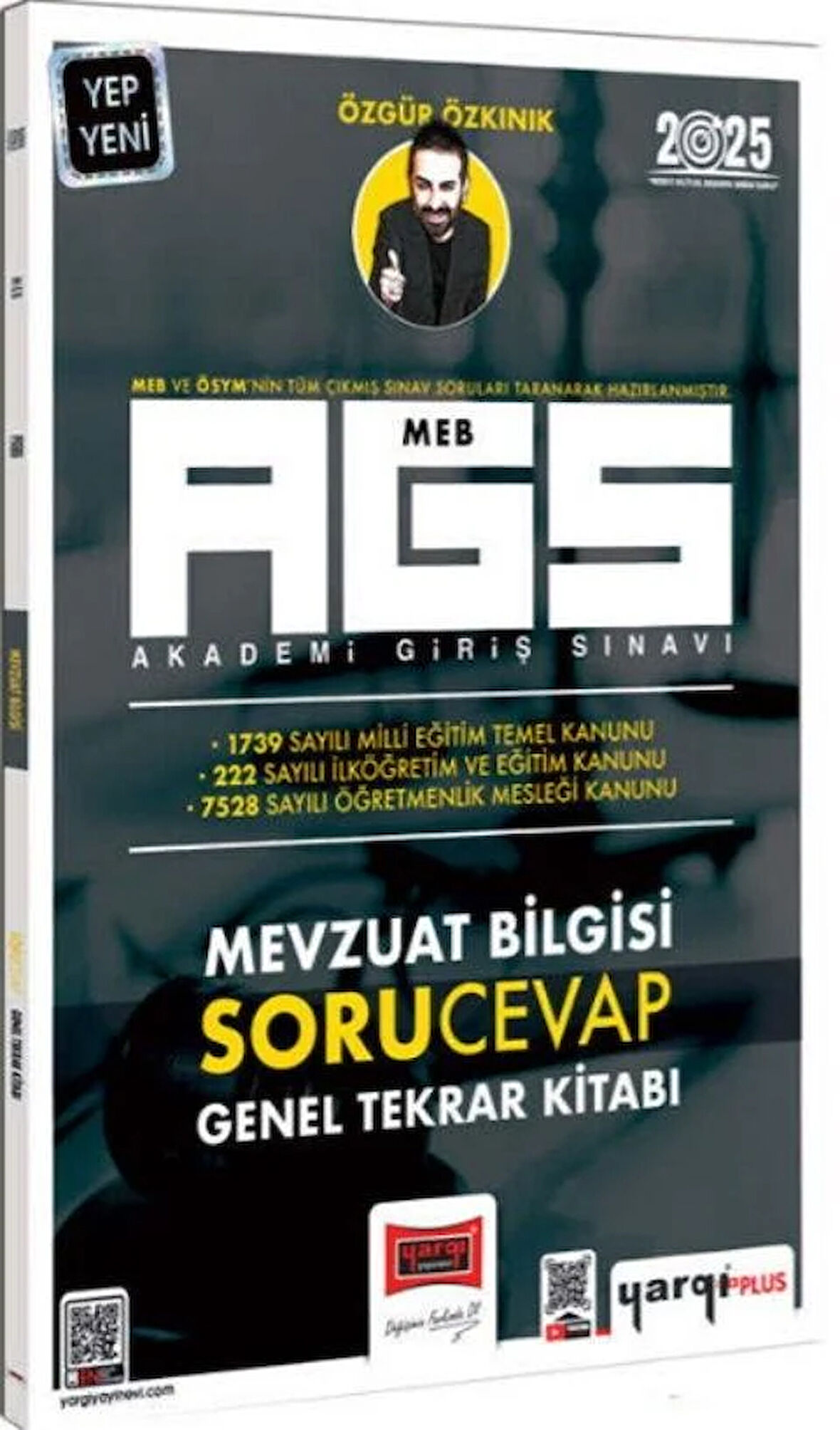 Yargı Yayınları 2025 MEB AGS Mevzuat Bilgisi Soru Cevap Genel Tekrar Kitabı