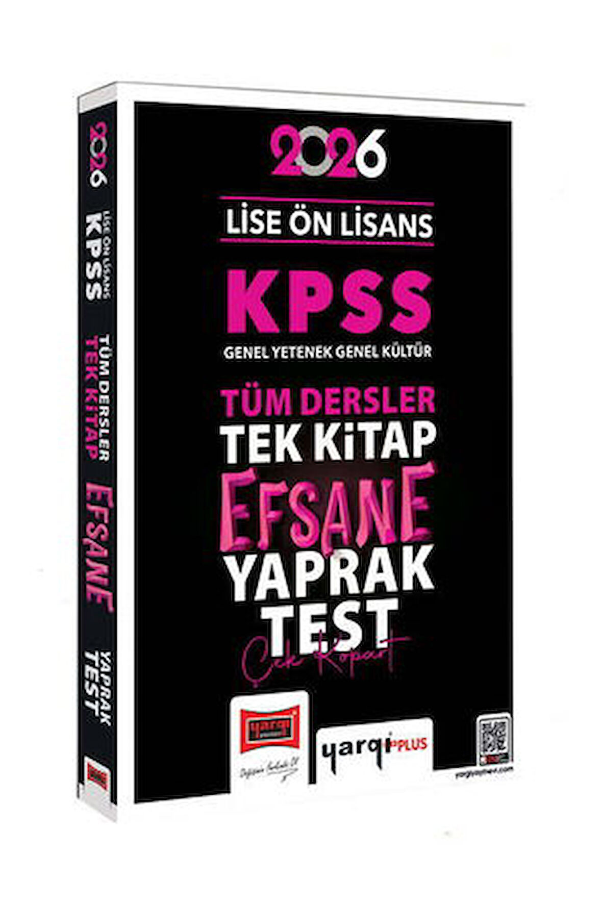 Yargı 2026 KPSS Lise Ön Lisans Efsane Yaprak Test Yargı Yayınları