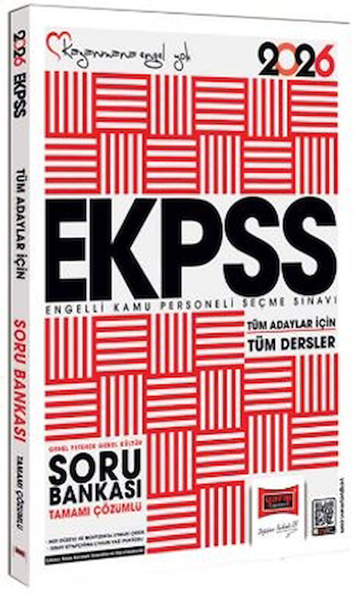 2026 Tüm Adaylar İçin EKPSS GK-GY Tüm Dersler Tamamı Çözümlü Soru Bankası