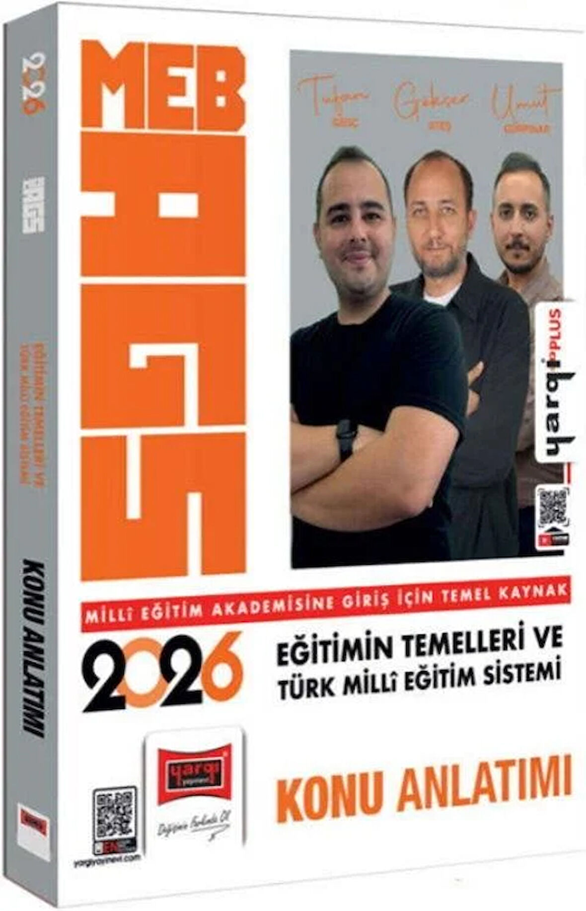 Yargı Yayınları 2026 MEB AGS Eğitimin Temelleri ve Türk Milli Eğitim Sistemi Konu Anlatımı