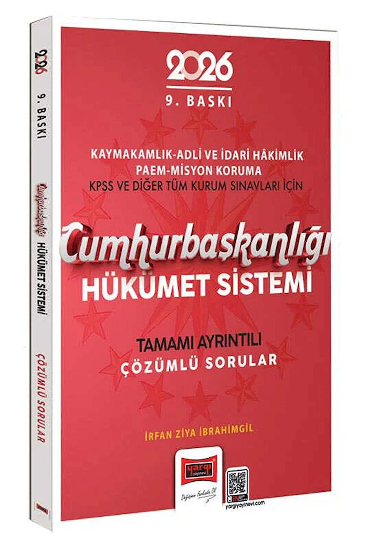 Yargı  2026 KPSS ve Diğer Tüm Kurum Sınavları İçin Cumhurbaşkanlığı Hükümet Sistemi Çözümlü Sorular