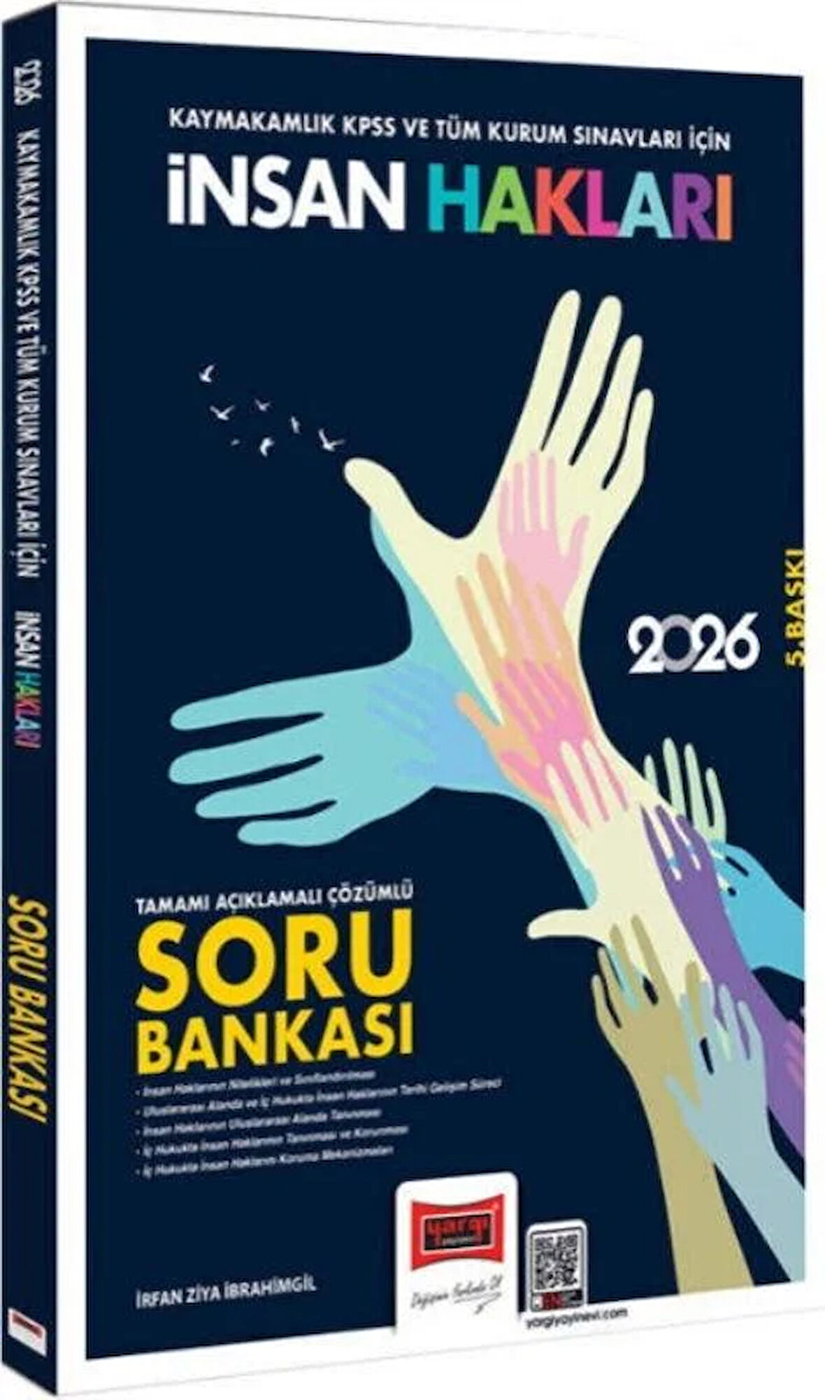 Yargı Yayınları 2026 Kaymakamlık KPSS ve Tüm Kurum Sınavları İçin İnsan Hakları Soru Bankası