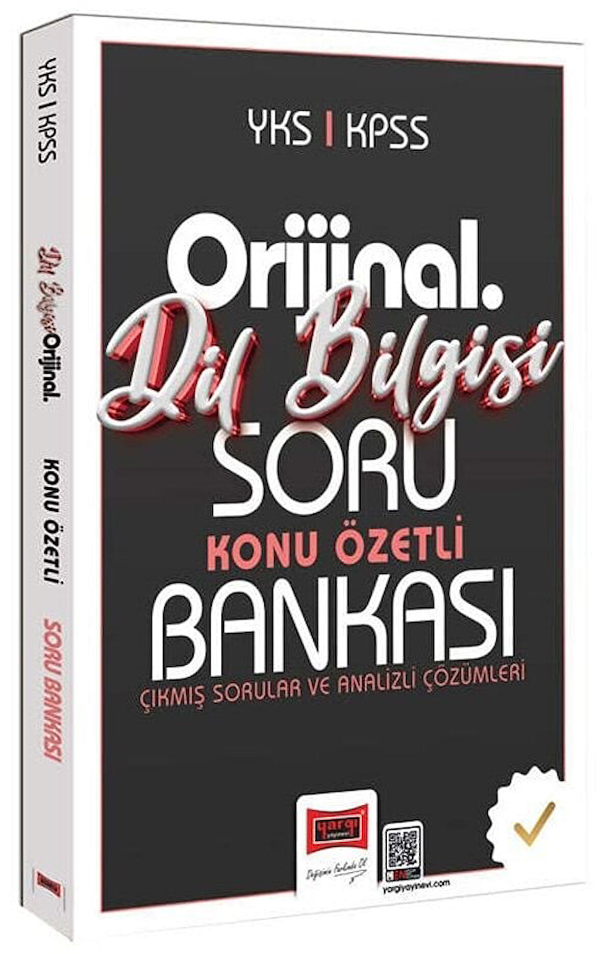 Yargı 2026 KPSS YKS Dil Bilgisi Orijinal Konu Özetli Soru Bankası Çözümlü Yargı Yayınları