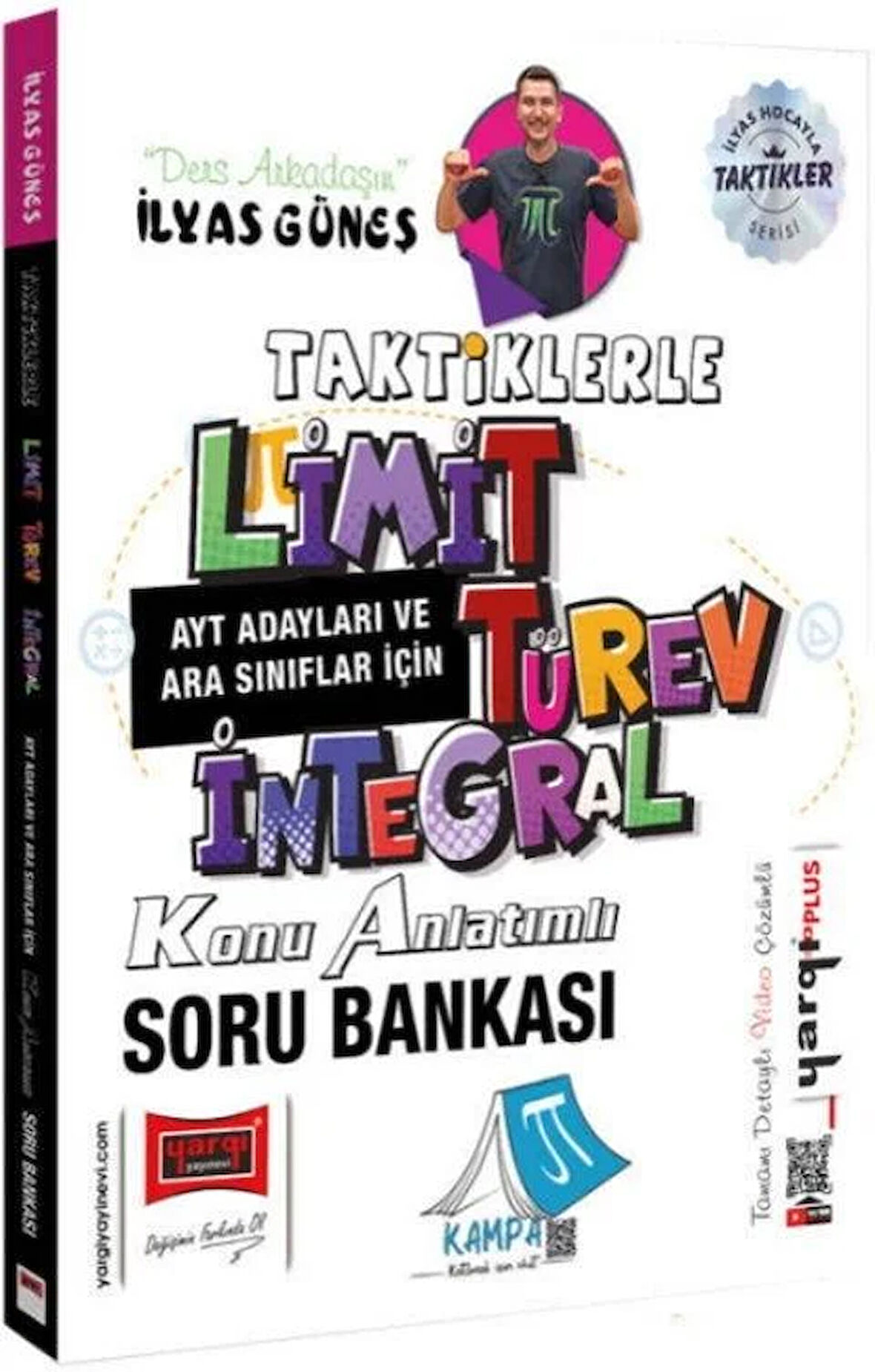 Yargı Yayınları Tüm Adaylar İçin Taktiklerle Limit Türev İntegral Konu Anlatımlı Soru Bankası