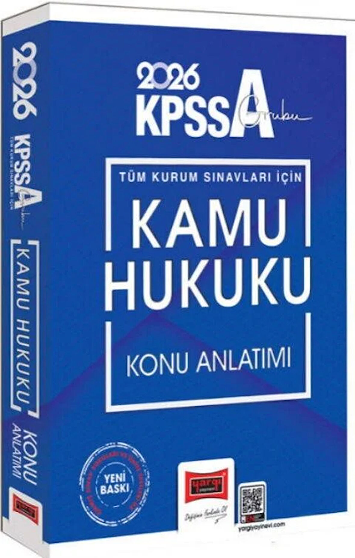 Yargı Yayınları 2026 KPSS A Grubu Tüm Kurum Sınavları İçin Kamu Hukuku Konu Anlatımı