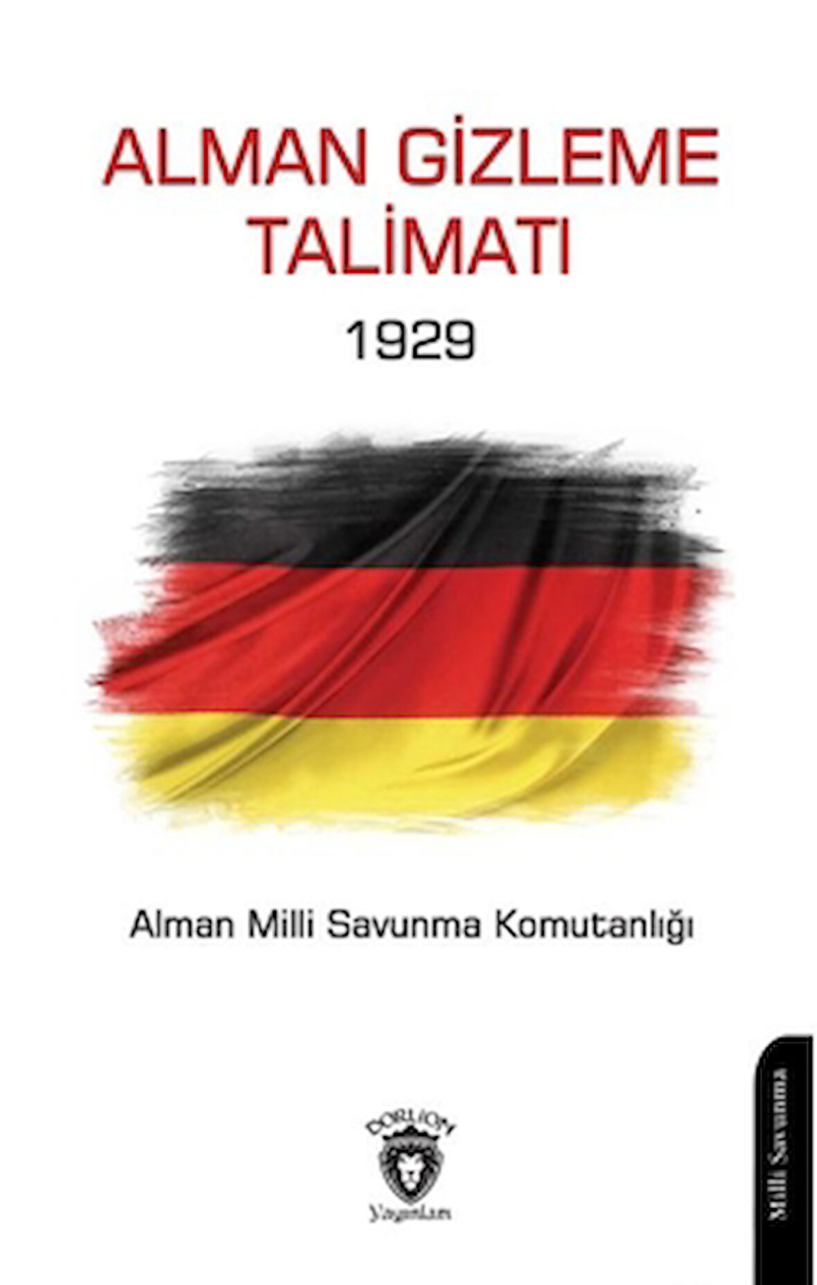 Alman Gizleme Talimatı 1929