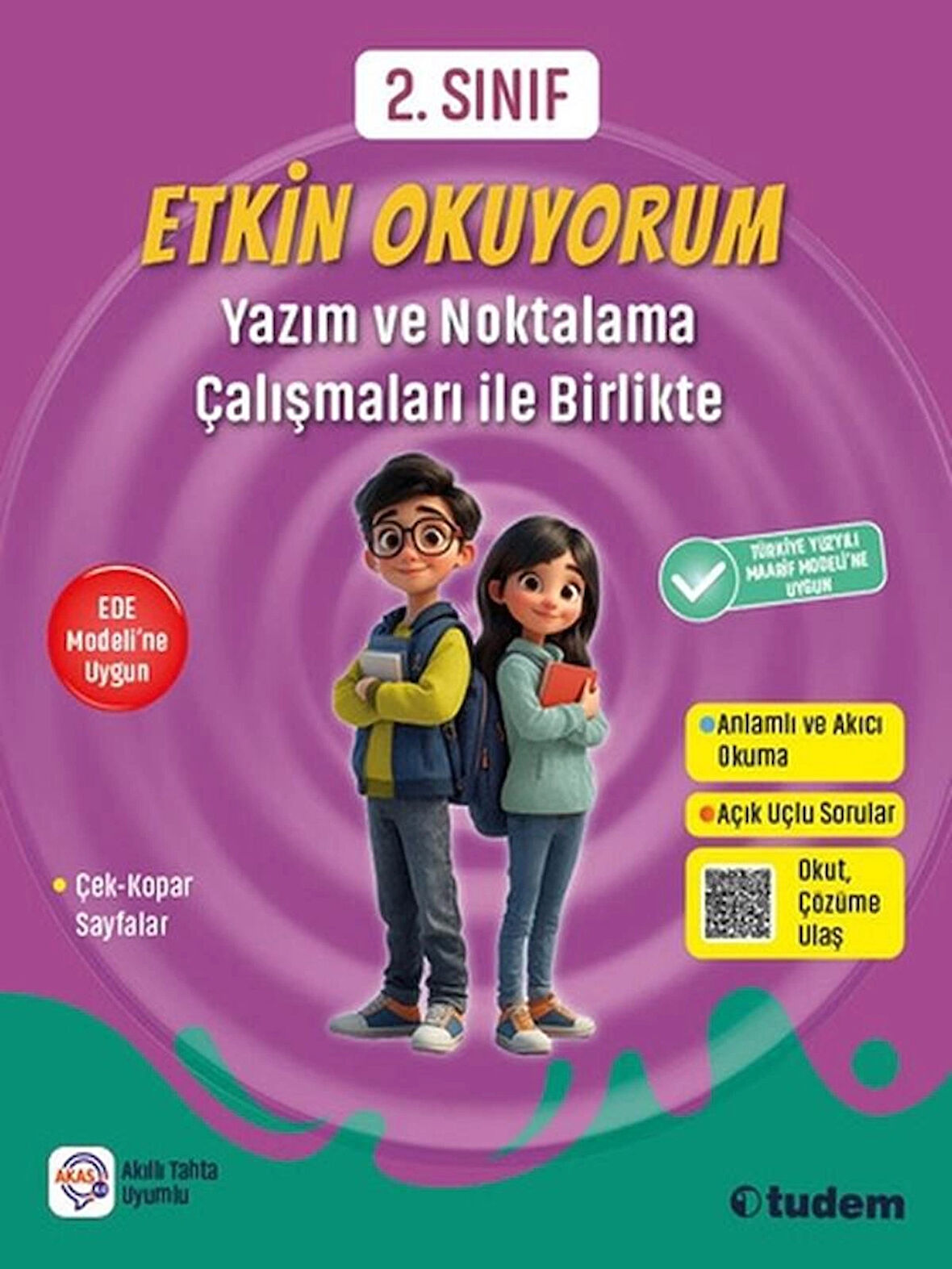 2. Sınıf Etkin Okuyorum - Yazım ve Noktalama Çalışmaları ile Birlikte - Maarif Modeli Müfredat