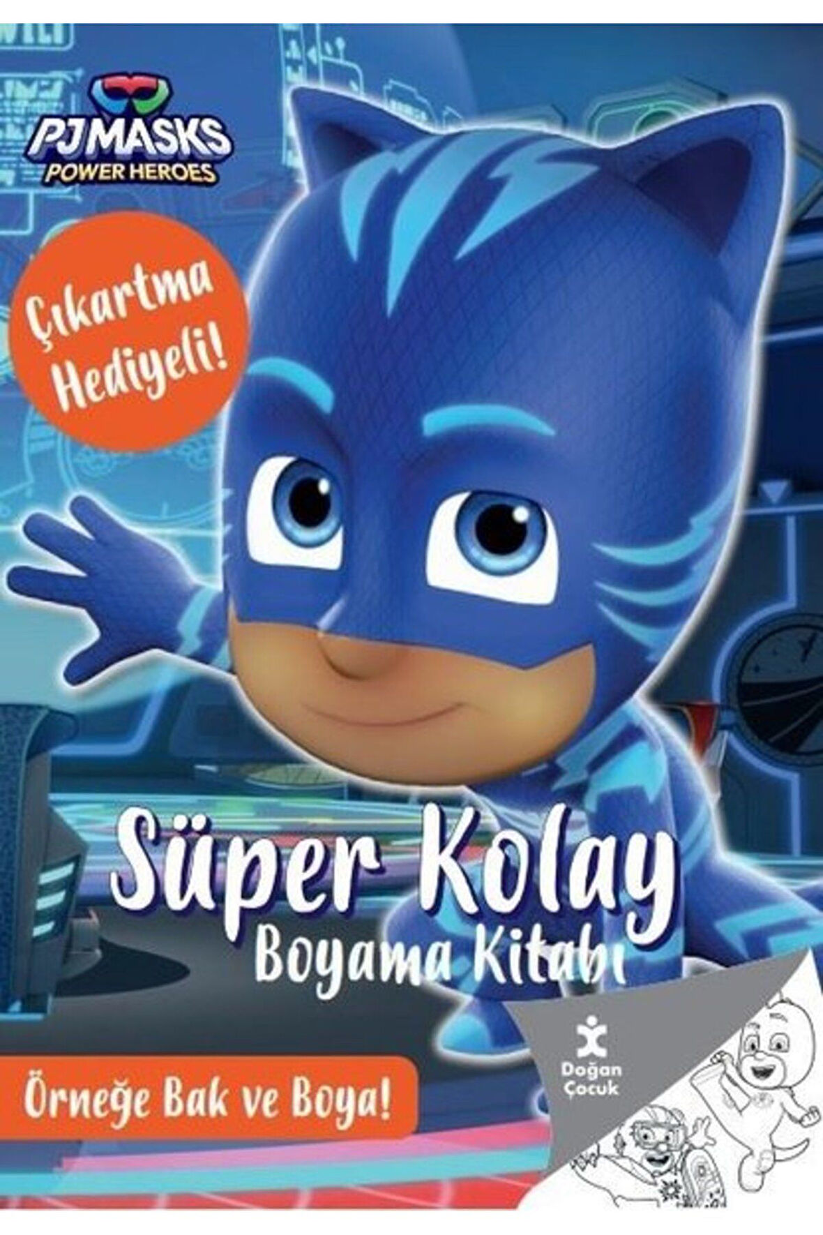 Pj Masks Power Heroes - Süper Kolay Boyama Kitabı