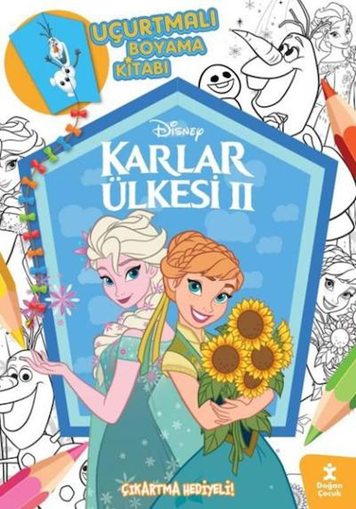 DISNEY KARLAR ÜLKESİ UÇURTMALI BOYAMA DOĞAN ÇOCUK