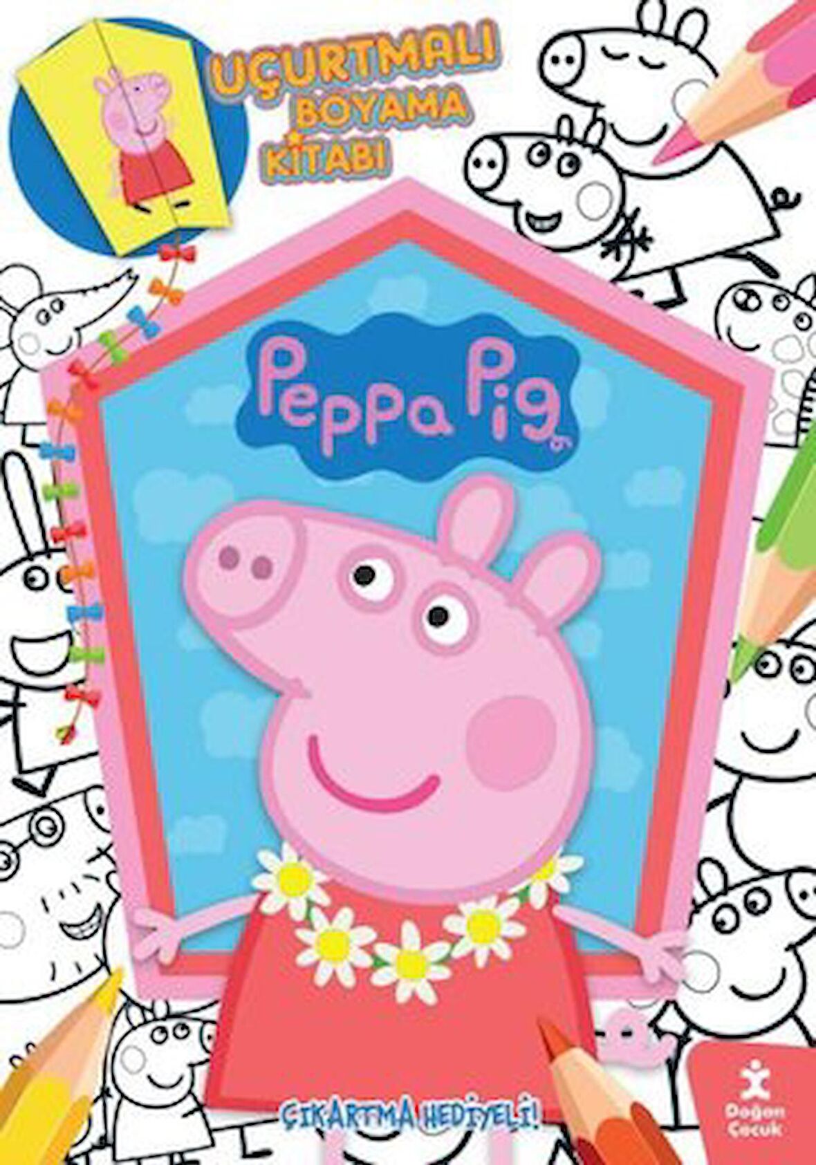 PEPPA BIG UÇURTMALI BOYAMA  DOĞAN ÇOCUK