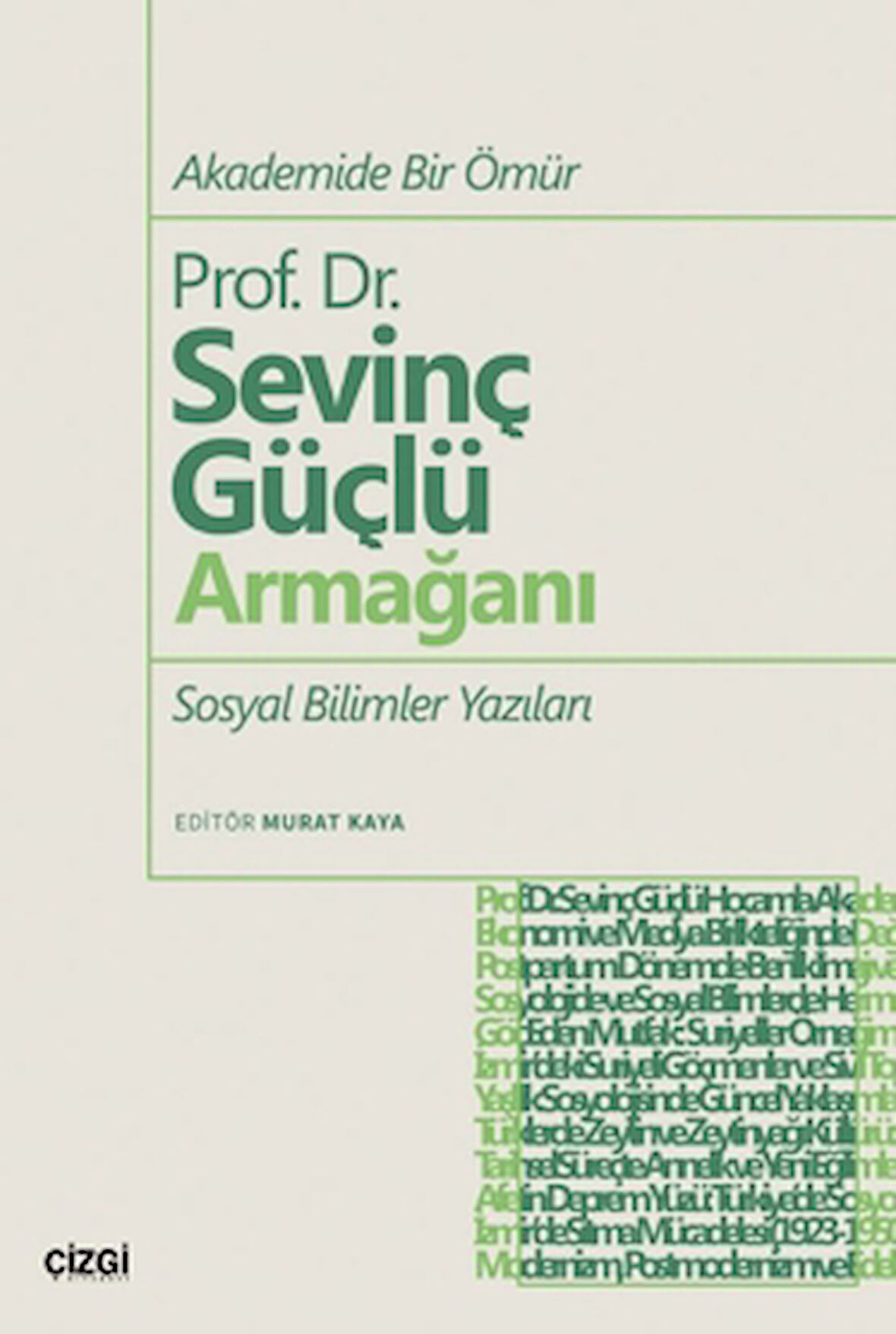 Akademide Bir Ömür Prof. Dr. Sevinç Güçlü Armağanı Sosyal Bilimler Yazıları
