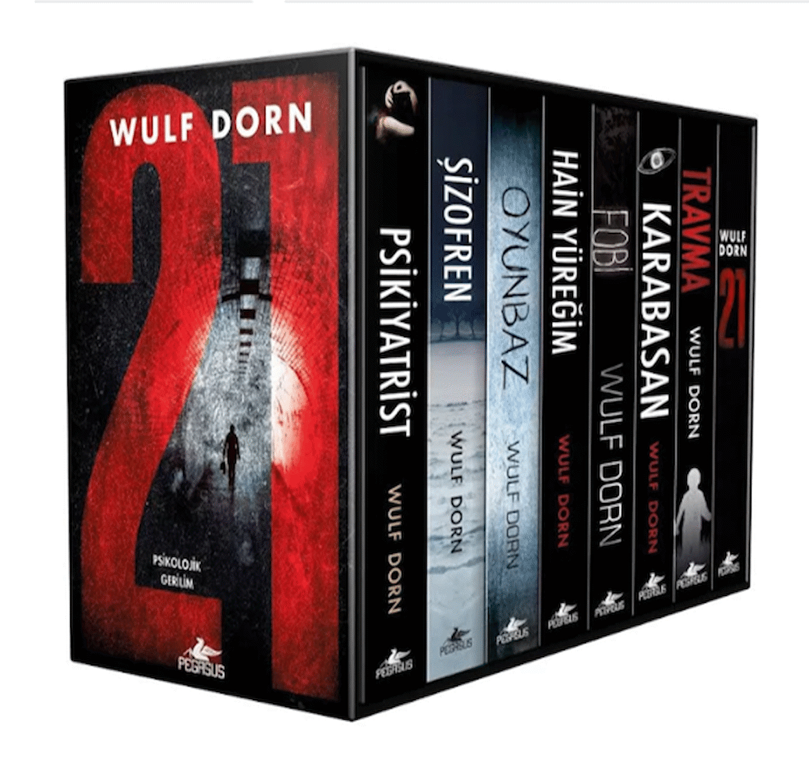 Wulf Dorn Psikolojik Gerilim Kutulu Özel Set (8 Kitap)