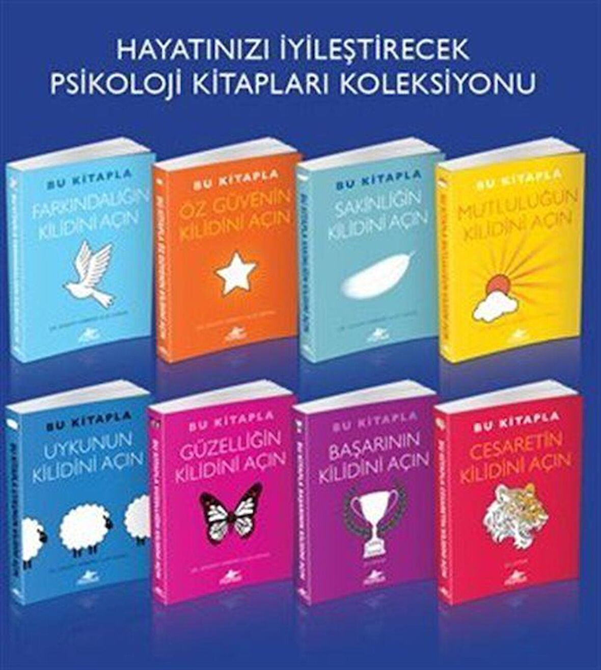 Hayatınızı İyileştirecek Psikoloji Kitapları Koleksiyonu (8 Kitap) / Jo. Usmar