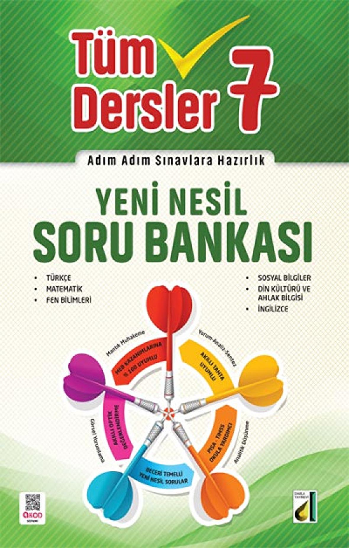 7. Sınıf Tüm Dersler Yeni Nesil Soru Bankası Damla Yayınevi