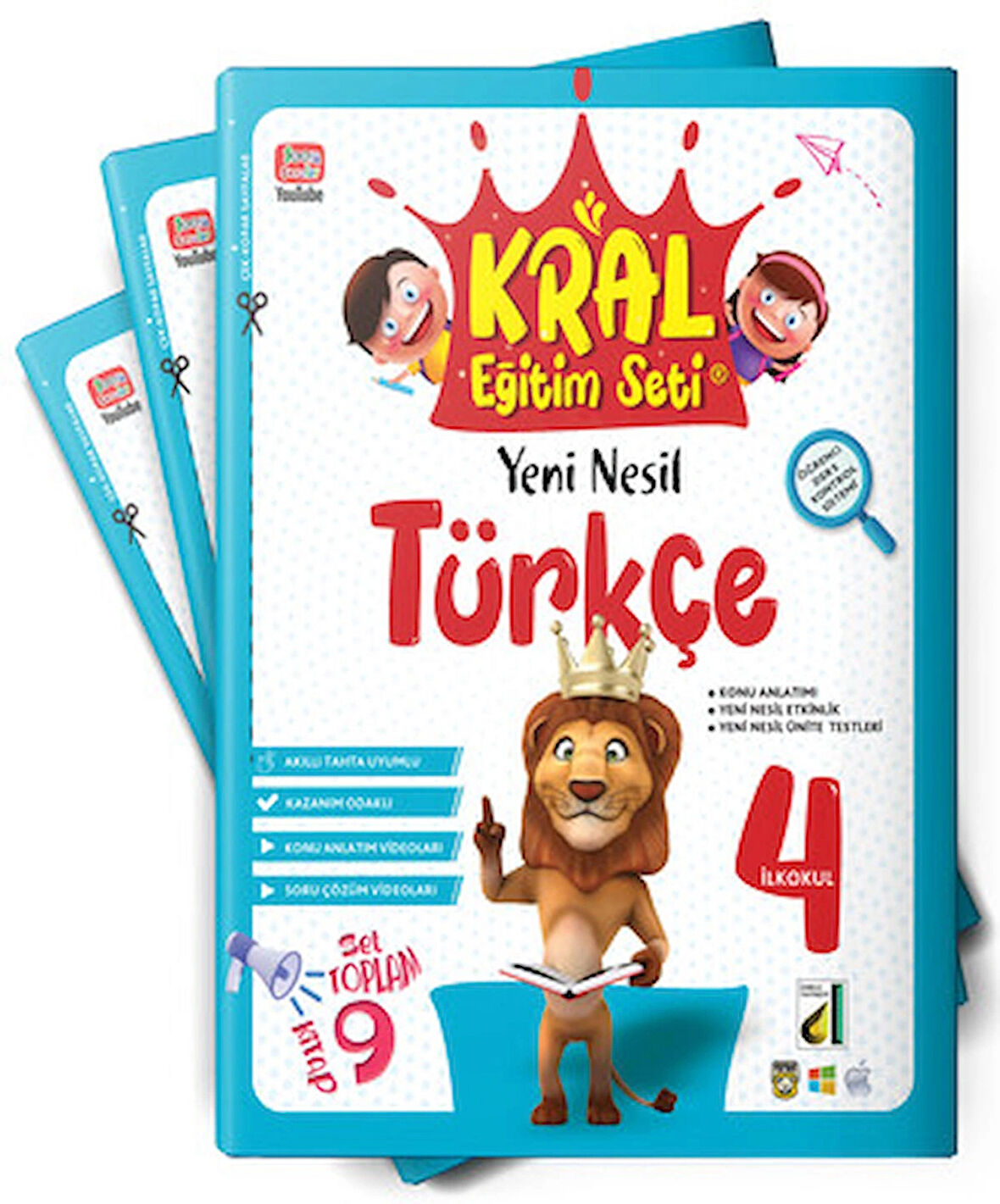 Yeni Nesil Kral Eğitim Seti 4 Damla Yayınevi