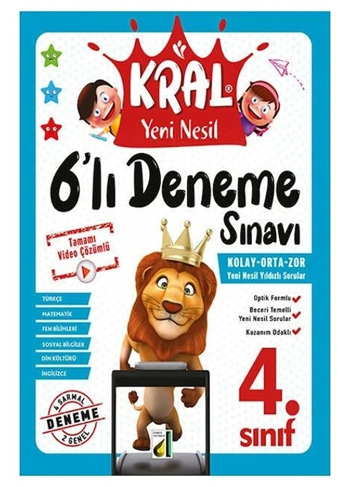 DAMLA YAYINLARI 4.SINIF 6 LI DENEME SINAVI