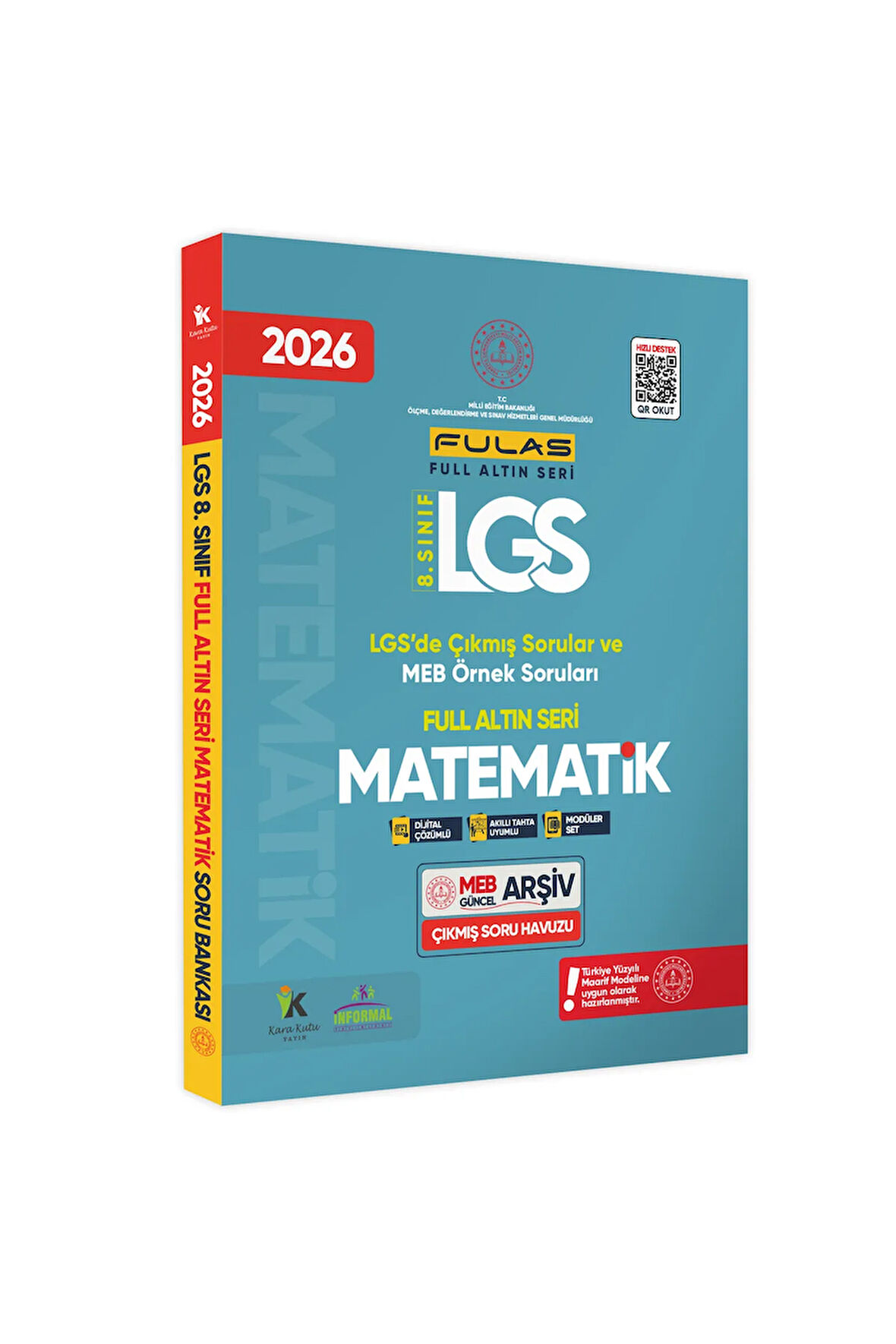 2026 8.Sınıf Full LGS Altın Seri MATEMATİK MEB Çıkmış Soru Bankası Modüler Seti PDF/Video Çözümlü