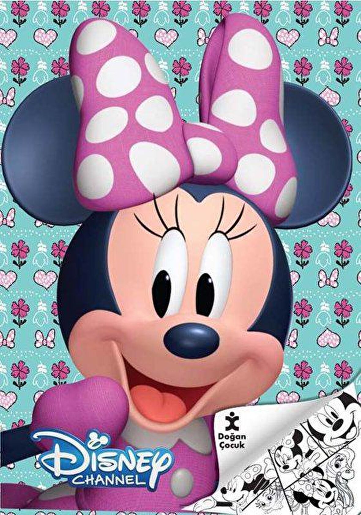 Disney Süslü Minnie Boyama Kitabı