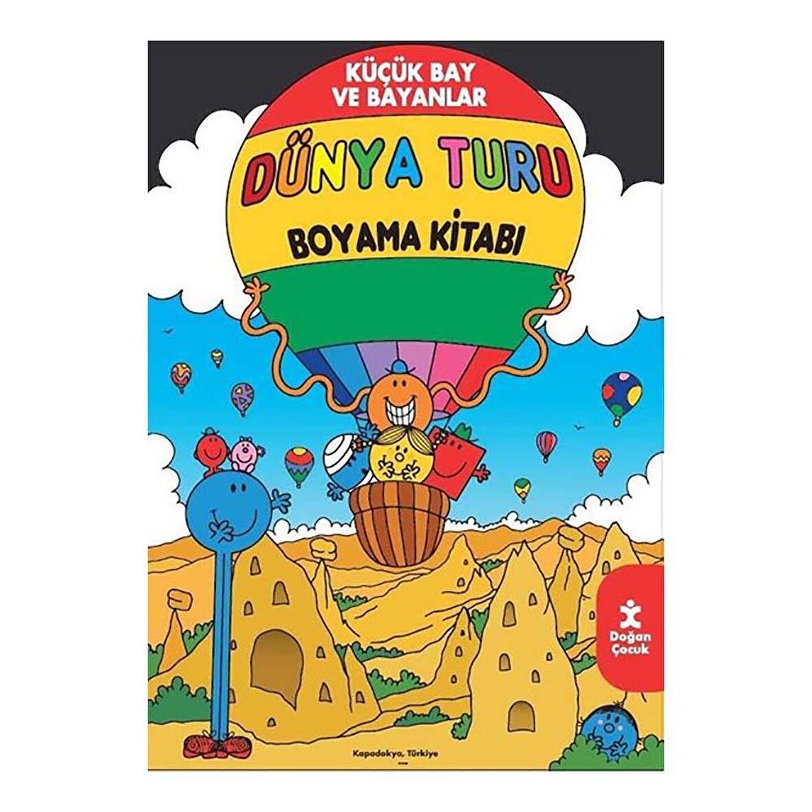 Küçük Bay Ve Bayanlar Dünya Turu Boyama Kitabı