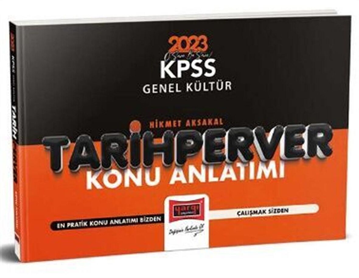 Yargı Yayınları 2023 KPSS Genel Kültür Tarihperver Konu Anlatımı