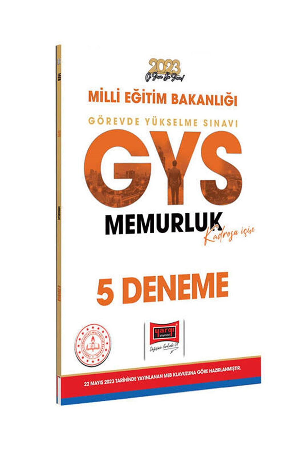 Yargı Yayınları 2023 Milli Eğitim Bakanlığı GYS Memurluk Kadrosu İçin 5 Deneme