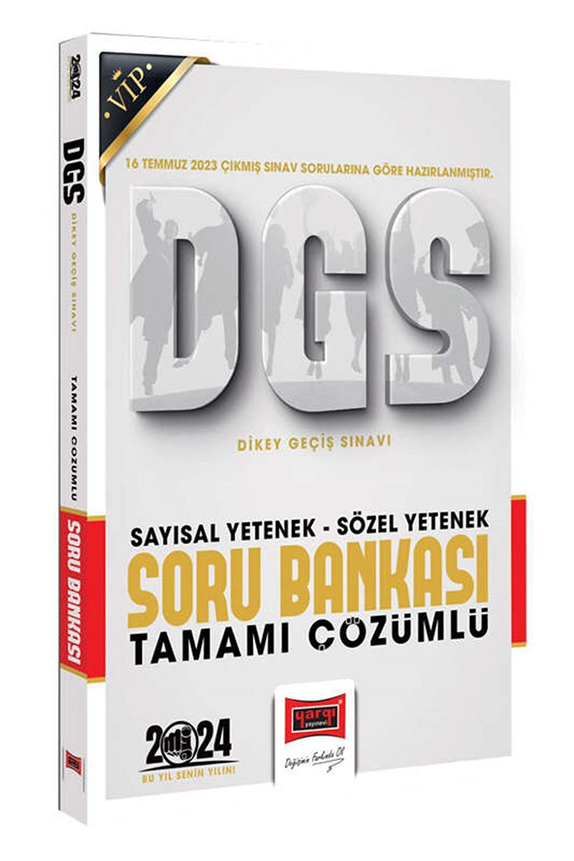 2024 DGS Vip Sözel Sayısal Bölüm Tamamı Çözümlü Soru Bankası