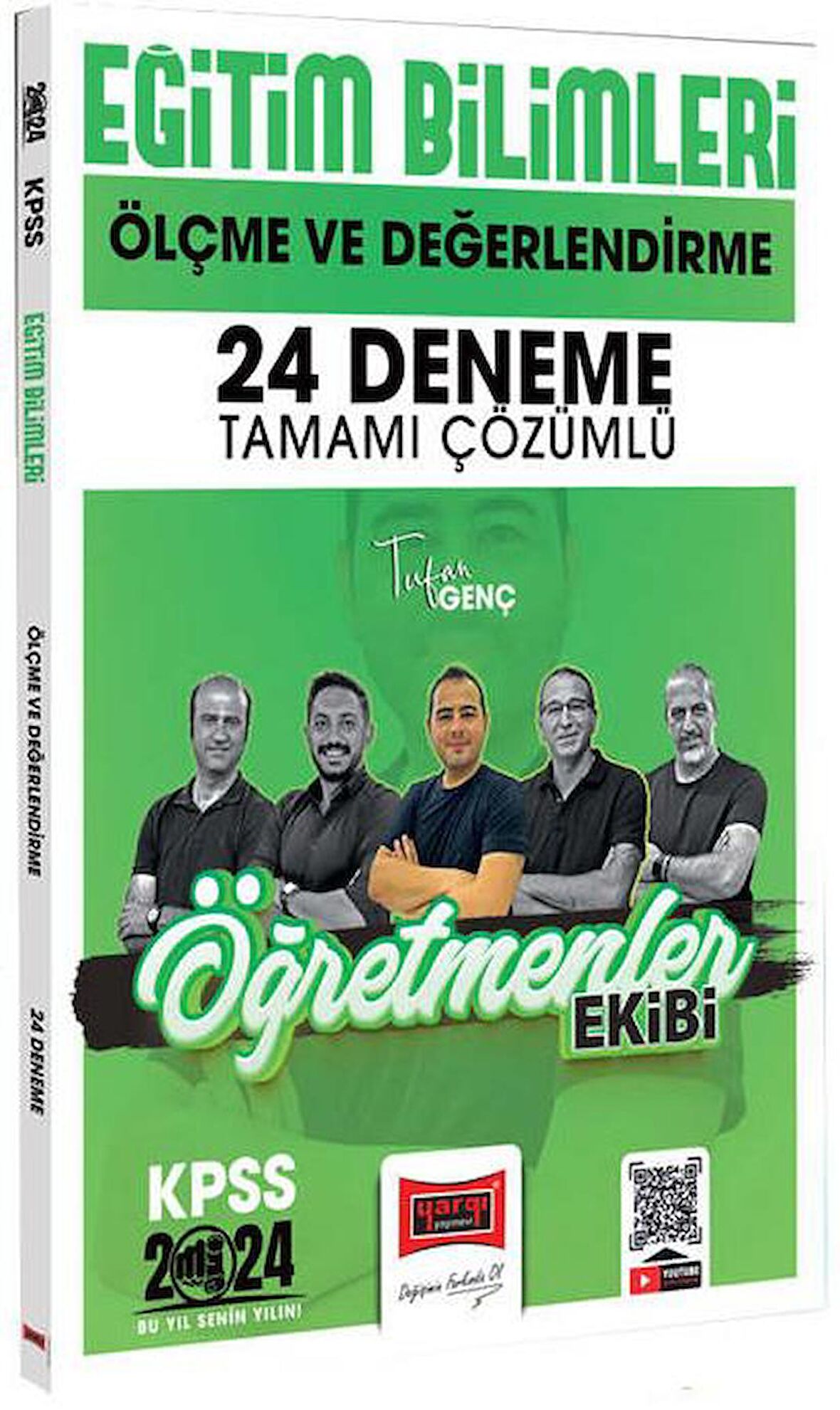 2024 KPSS Eğitim Bilimleri Ölçme ve Değerlendirme Tamamı Çözümlü 24 Deneme