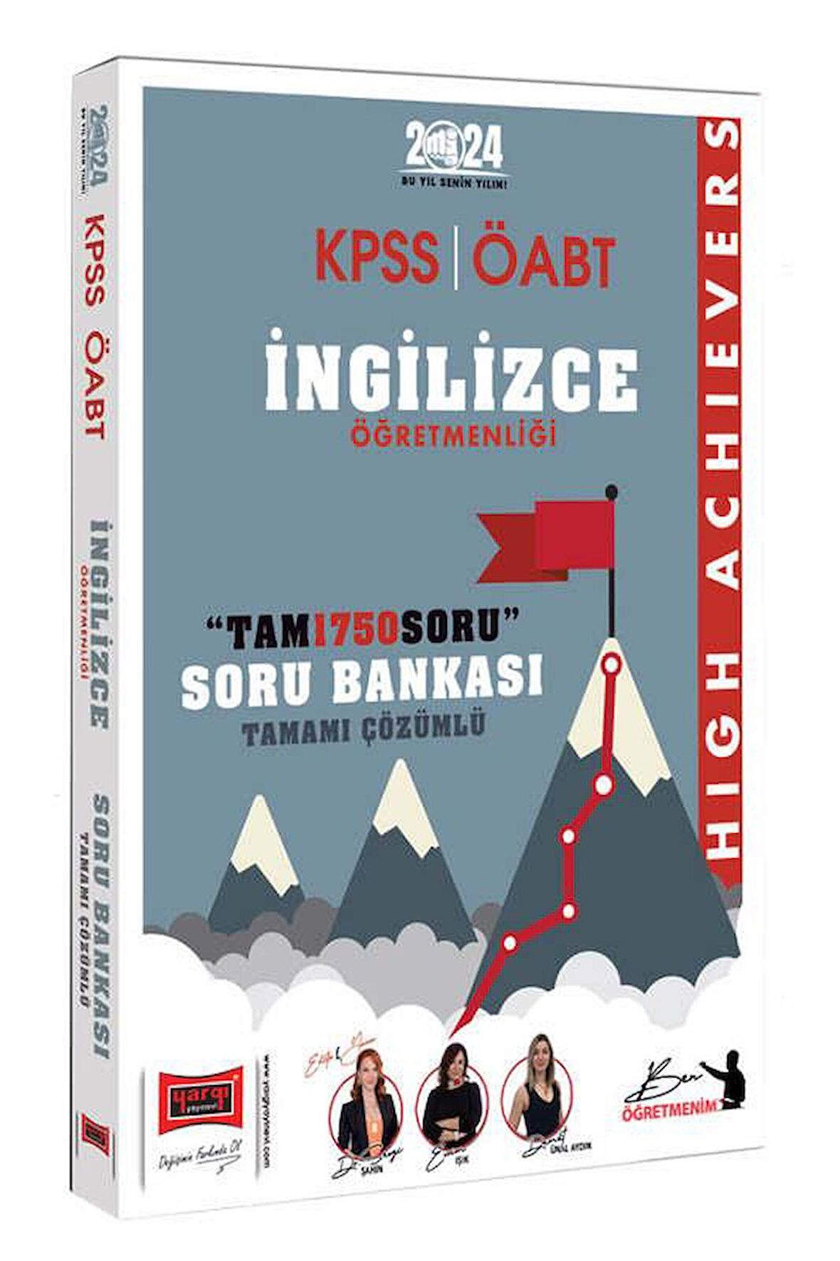2024 ÖABT İngilizce Soru Bankası (Tam 1750 Soru) High Achievers