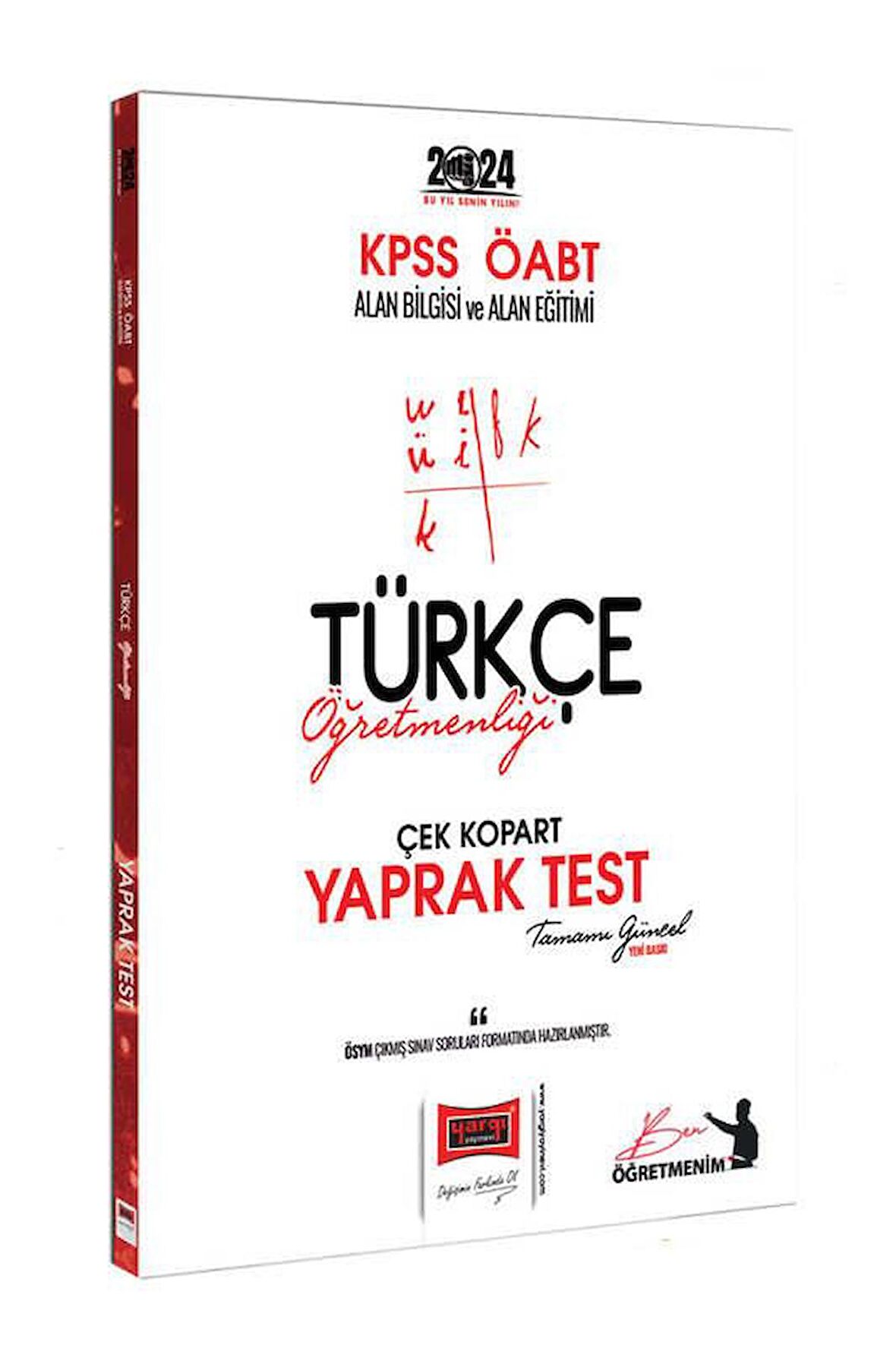 2024 KPSS ÖABT Türkçe Öğretmenliği Yaprak Test