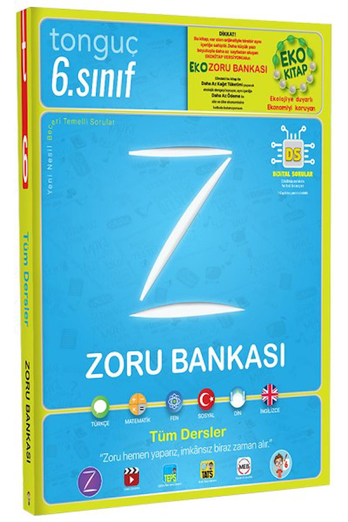 6. Sınıf Tüm Dersler EKO Zoru Bankası - Tonguç Yayınları