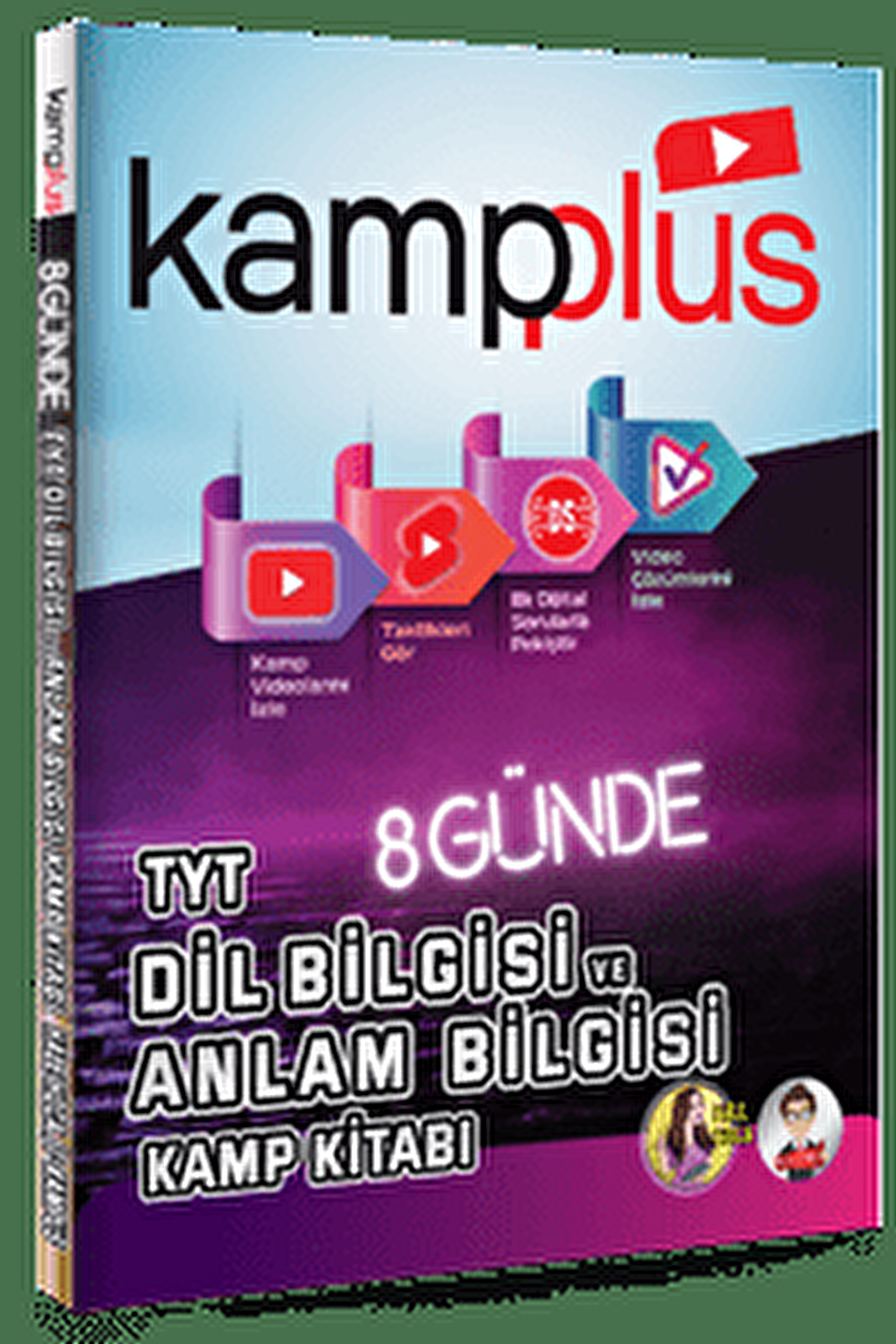 Kampplus 8 Günde TYT Dil Bilgisi ve Anlam Bilgisi Kamp Kitabı