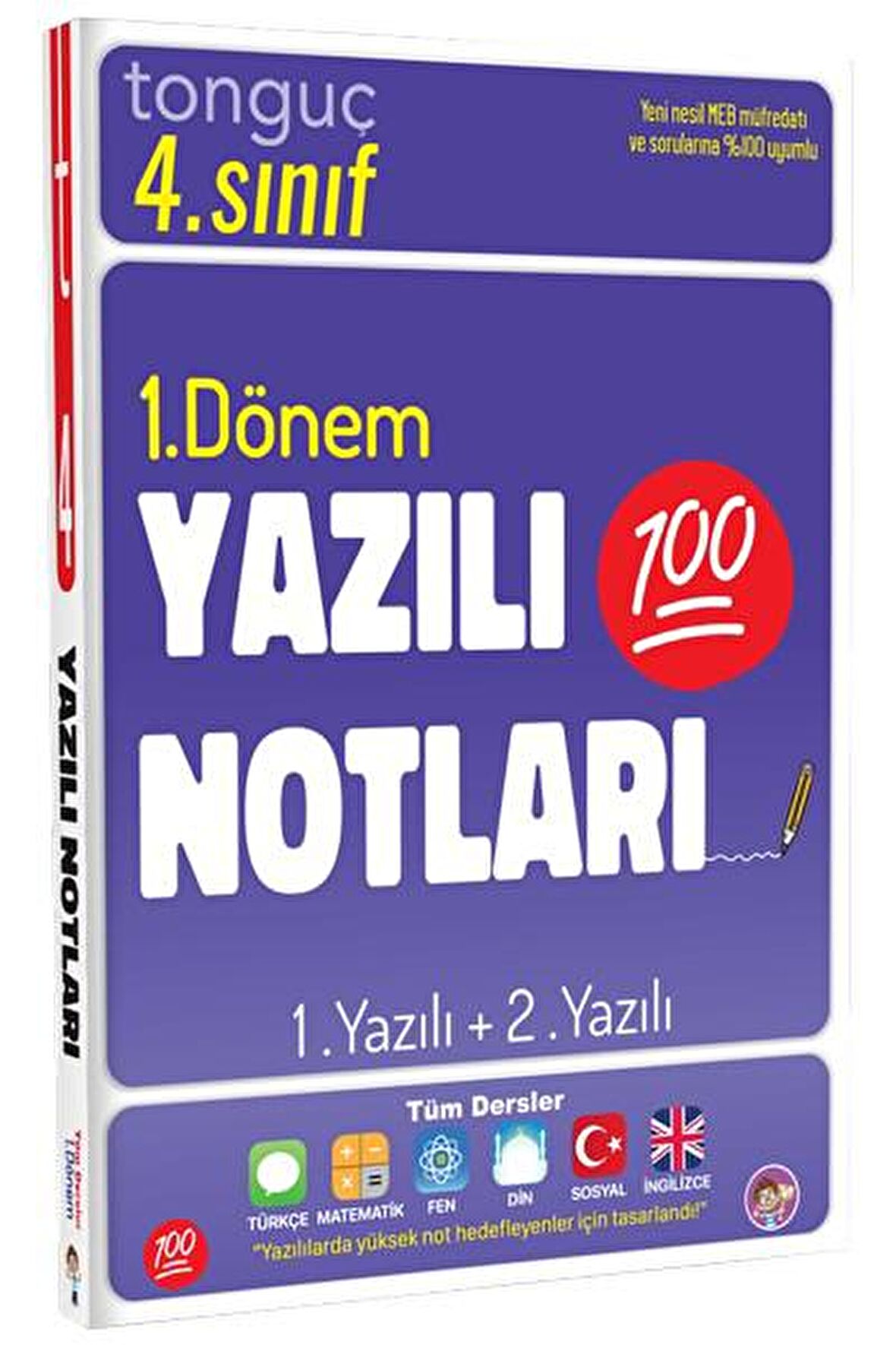 4. Sınıf Yazılı Notları 1. Dönem 1 ve 2. Yazılı - Tonguç Yayınları