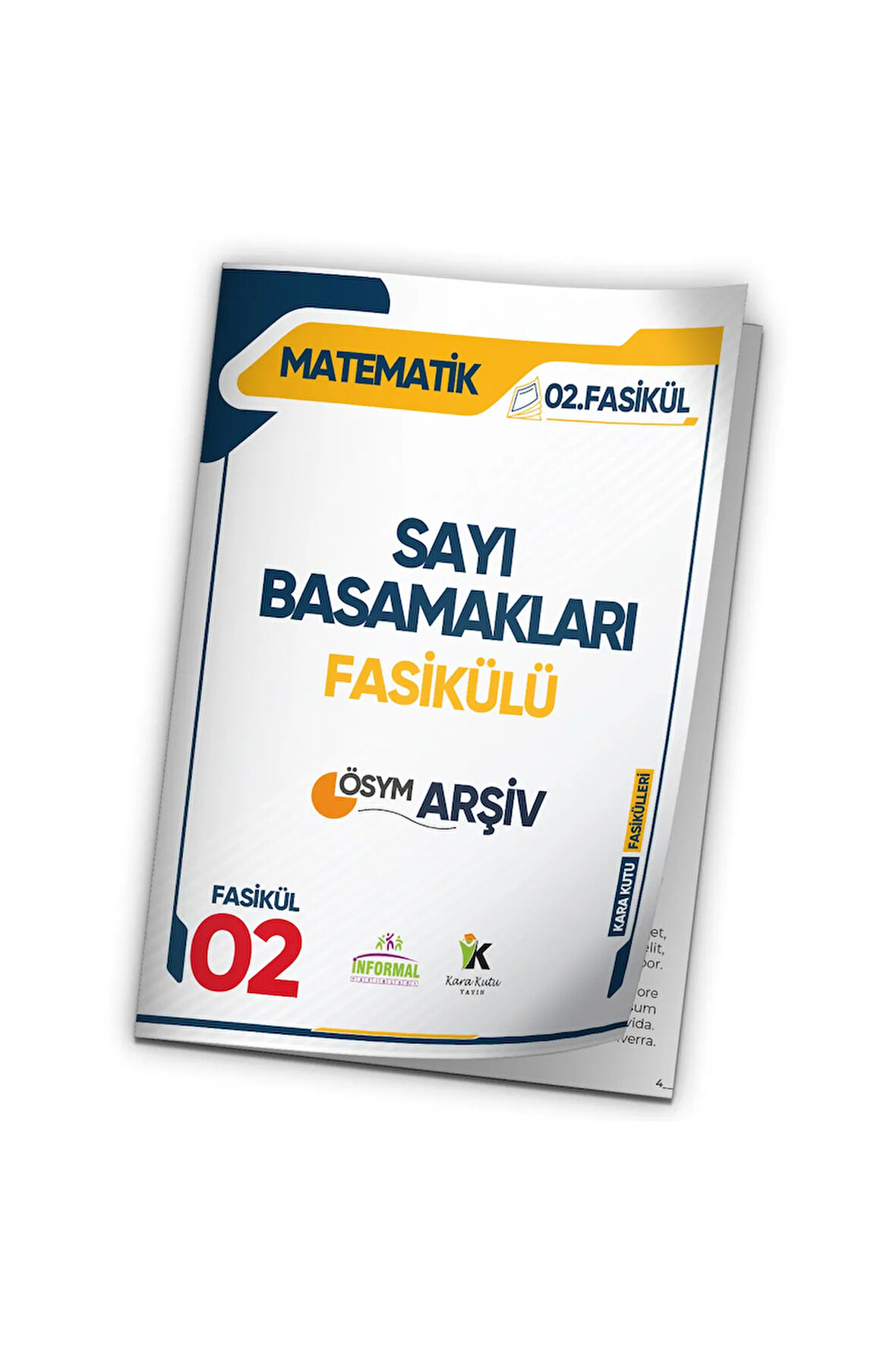 2025 KPSS Matematik KaraKutu Sayı Basamakları 2.Fasikül ÖSYM Çıkmış Soru Bankası Modüler Set Çözümlü