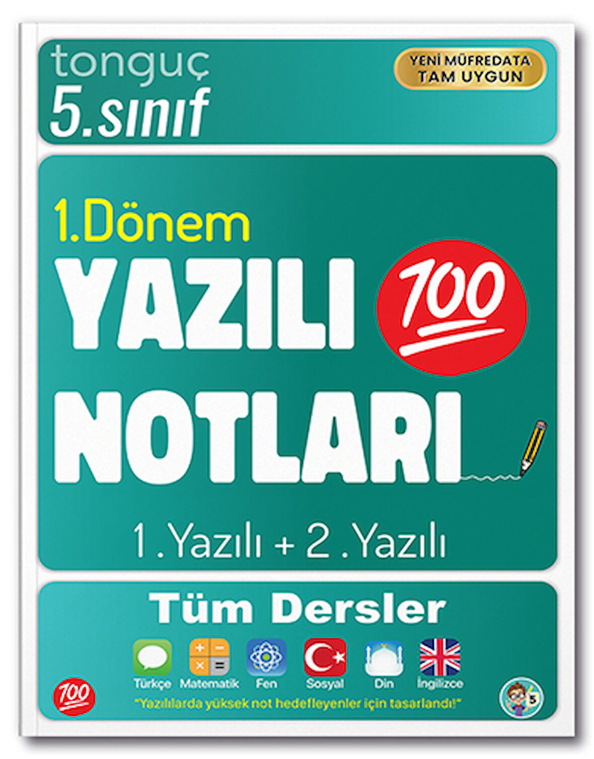 Tonguç 5. Sınıf Tüm Dersler 1. Dönem 1. Yazılı ve 2. Yazılı Notları Tonguç Akademi