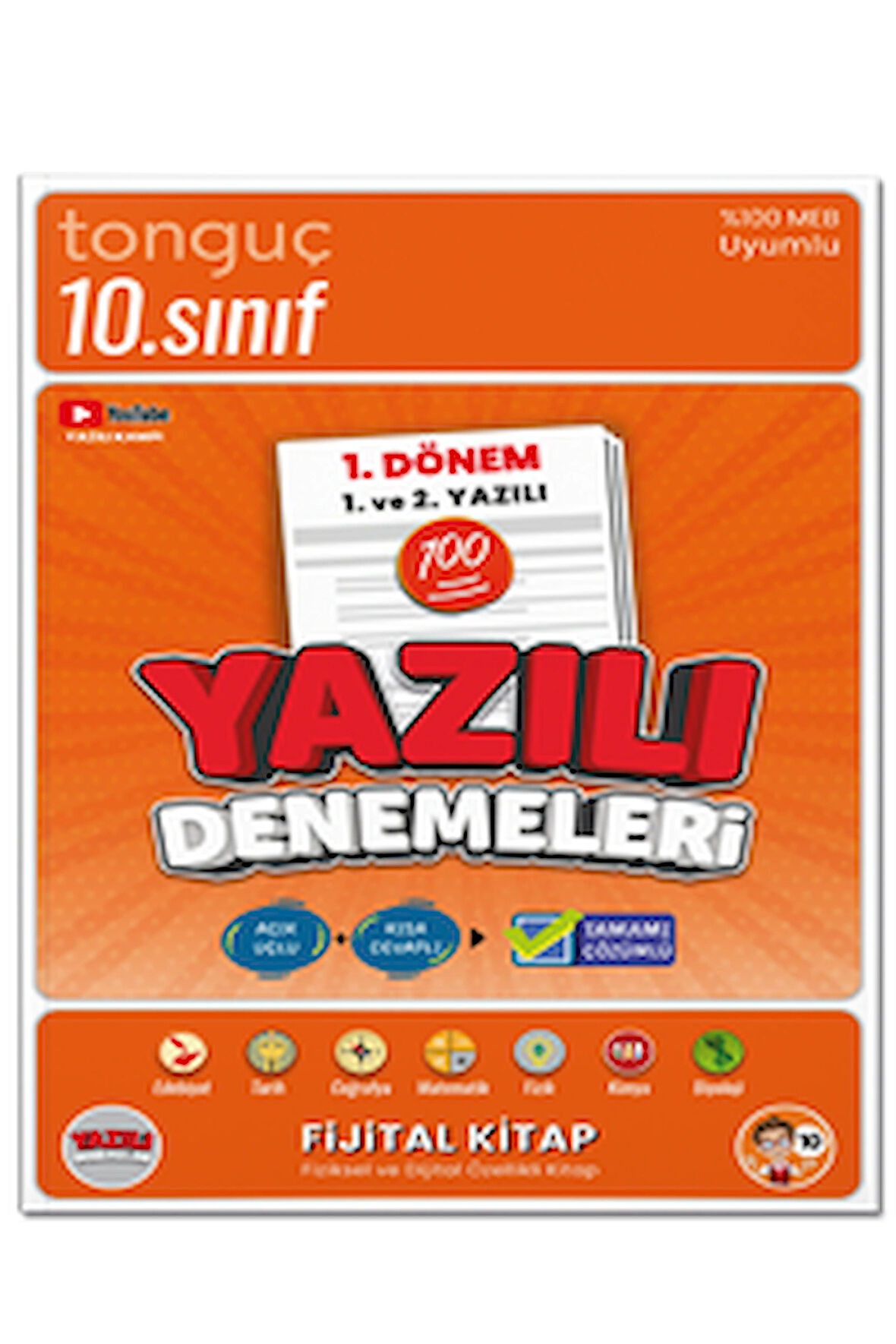 tonguç 10. sınıf 1. dönem 1. ve 2.yazılı denemeleri