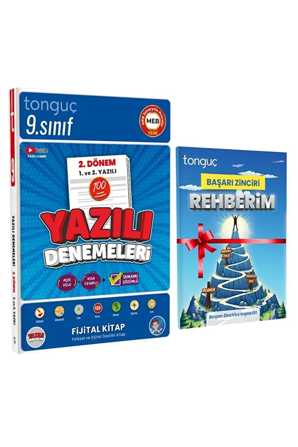 9. Sınıf Yazılı Denemeleri 2. Dönem 1 ve 2. Yazılı Ve BAŞARI ZİNCİRİ REHBERİM HEDİYELİ
