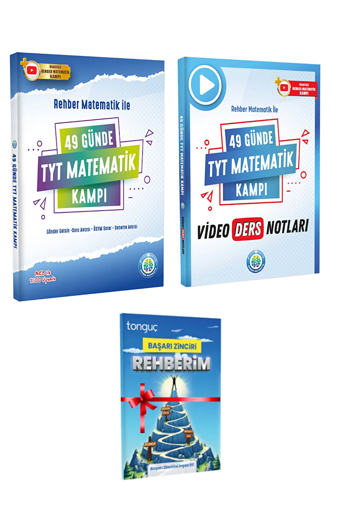 49 Günde TYT Matematik Kampı ve TYT Matematik Video Ders Notları Başarı Zinciri Rehberim HEDİYELİ