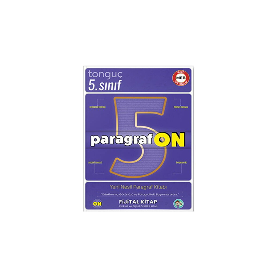 Tonguç Yayınları 5. Sınıf ParagrafON Soru Bankası