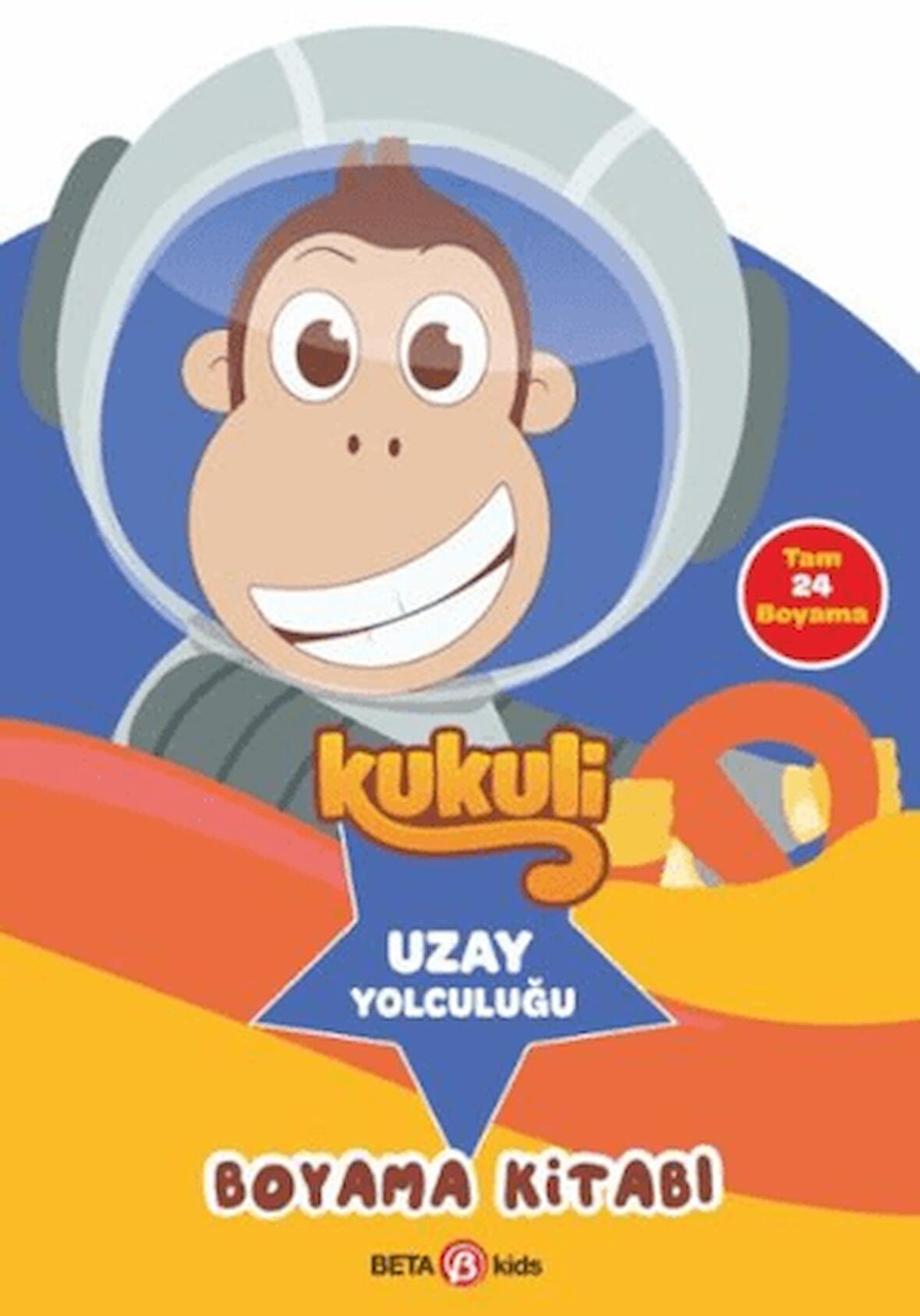 Kukuli Uzay Yolculuğu Boyama Kitabı