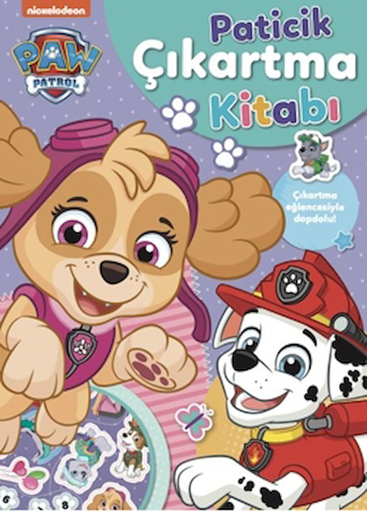 Paw Patrol Paticik Çıkartma Kitabı