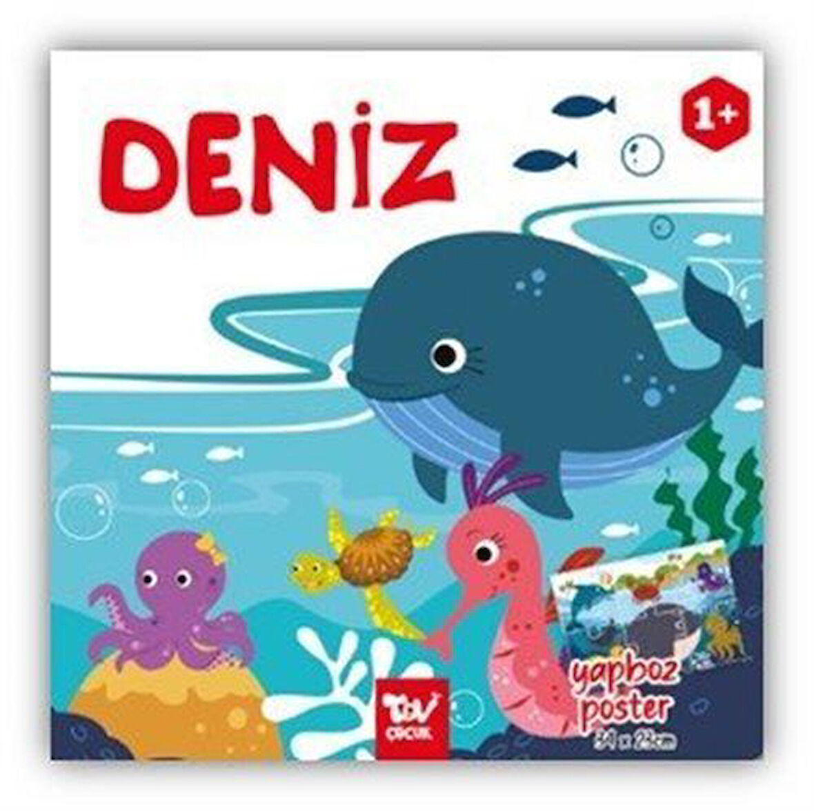 Yapboz Poster Kitap / Deniz / Kolektif
