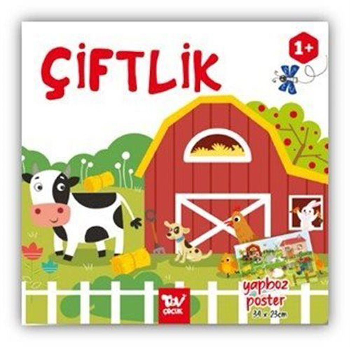 Yapboz Poster Kitap / Çiftlik / Kolektif