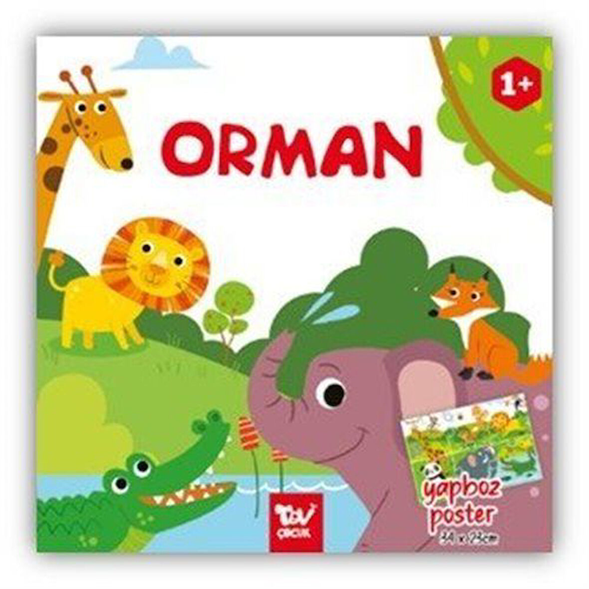 Yapboz Poster Kitap / Orman / Kolektif